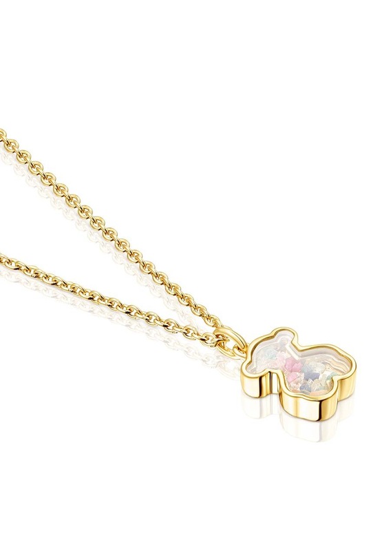 Tous naszyjnik ze srebra pokrytego złotem Areia 1003511600 złoty AA00