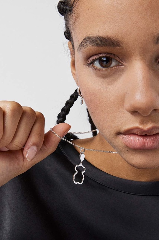 Срібне кольє Tous New Silueta срібний 1000118300