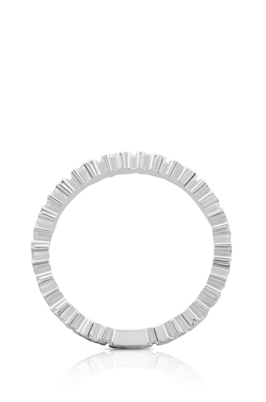 Tous pierścionek srebrny 14 Straight 1000211614 srebrny AA00