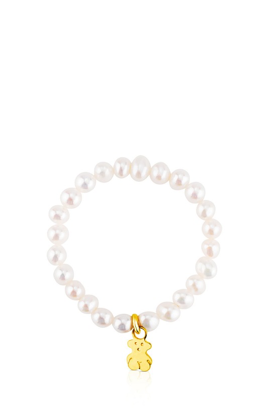 Tous pierścionek złoty 12 Pearls 1000222812 złoty AA00