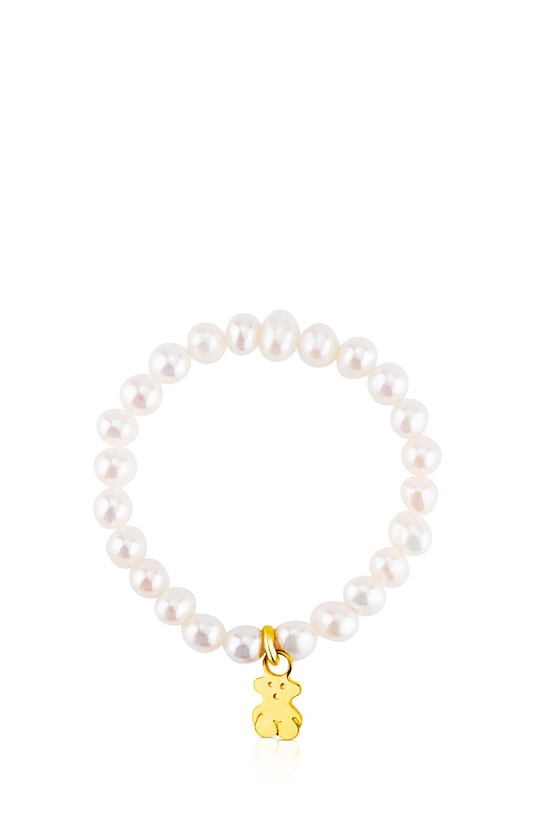 Tous pierścionek złoty 12 Pearls 1000222812 złoty AA00