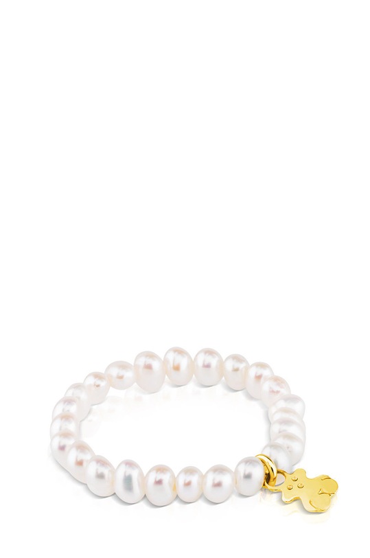 Akcesoria Tous pierścionek złoty 12 Pearls 1000222812 złoty