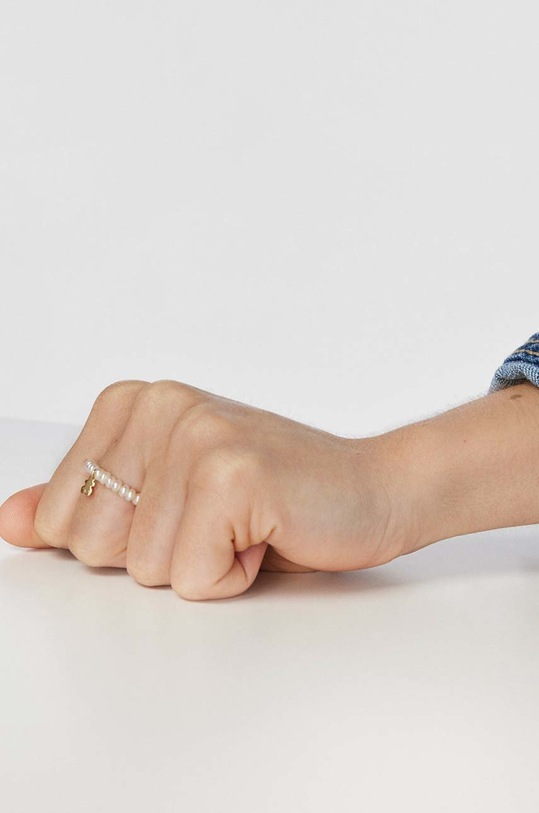 Tous pierścionek złoty 12 Pearls złoty 1000222812