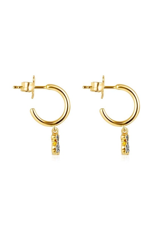 Tous orecchini in argento placcato in oro Noctrune 1002158400 oro AA00