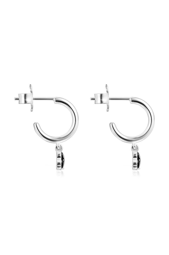 Tous kolczyki srebrne Mini Onix 1001937700 srebrny AA00