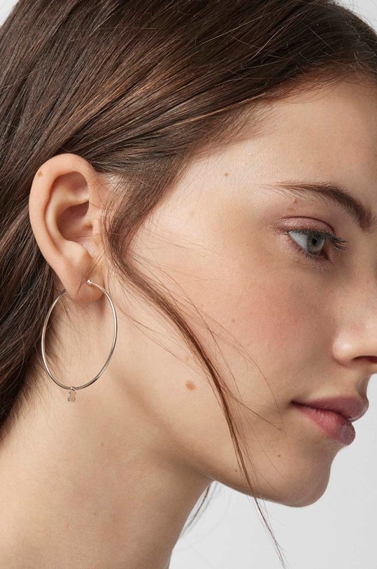 Srebrne naušnice Tous Bear srebrna 1000038000