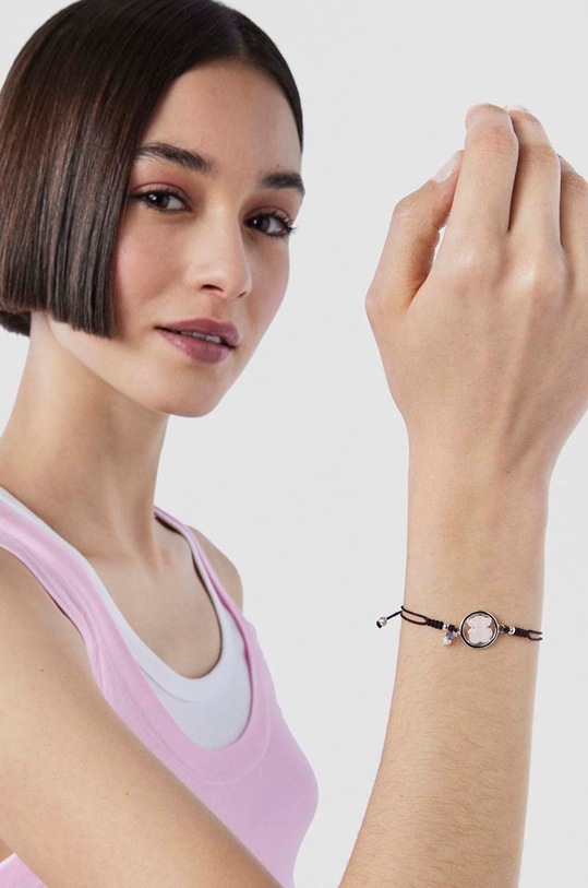 Tous bransoletka srebrna Camille 1000052400 brązowy