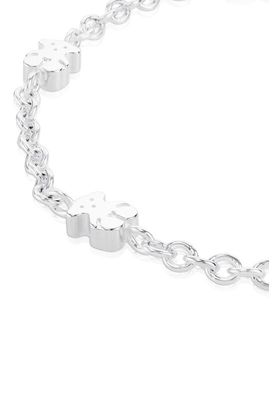 Stříbrný náramek Tous Hiper Micro 1000139500 stříbrná AA00