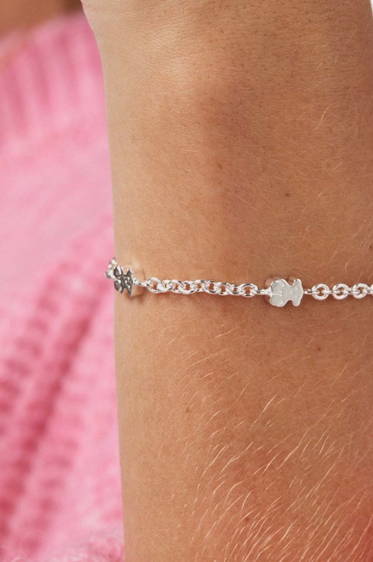 Stříbrný náramek Tous Hiper Micro stříbrná 1000139500