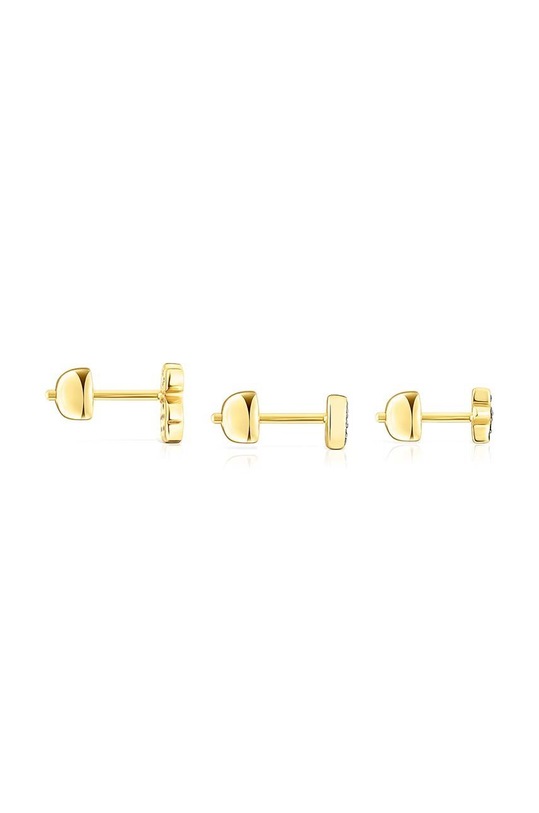 Tous cercei din argint placat cu aur Piercing 3-pack 1003513400 aur AA00