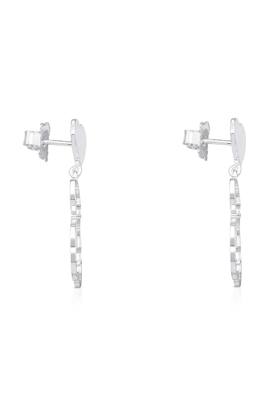 Сребърни обици Tous New Silueta 1000119400 сребърен AA00