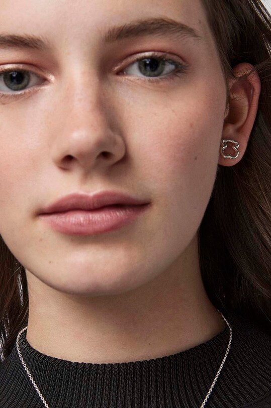 Tous cercei de argint New Carrusel argintiu 1000161200