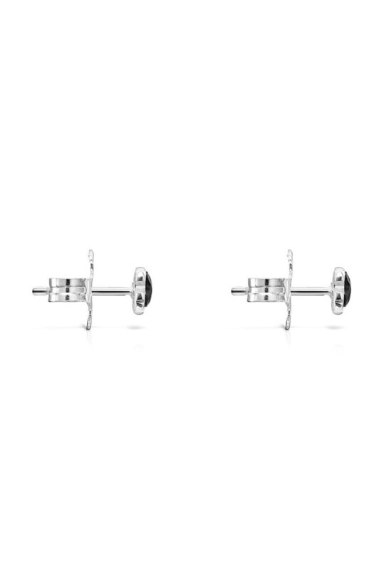 Tous kolczyki srebrne Mini Onix 1001938600 srebrny AA00