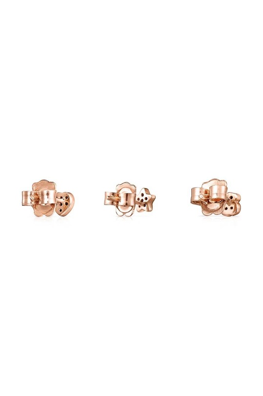 Doplňky Pozlacené stříbrné náušnice Tous Mini Motif 3-pack 1001932500 růžová