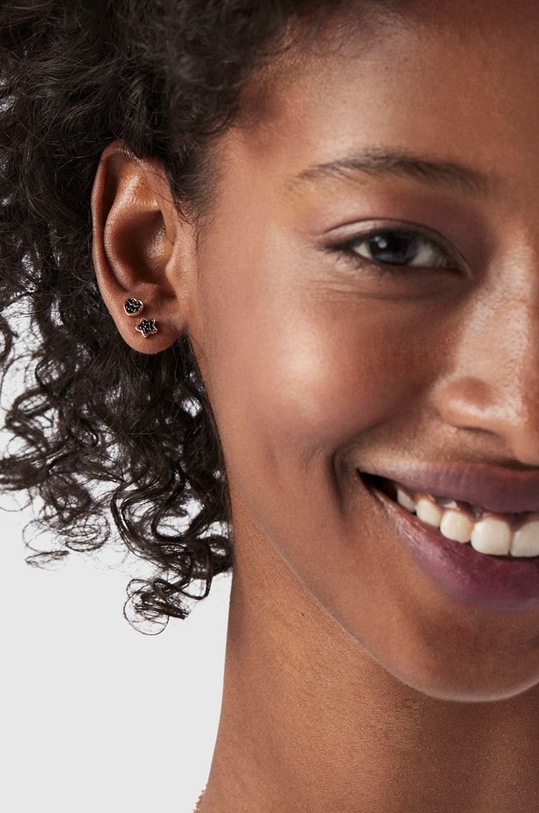 Tous kolczyk ze srebra pokrytego złotem Mini Motif 3-pack 1001932500 złoty