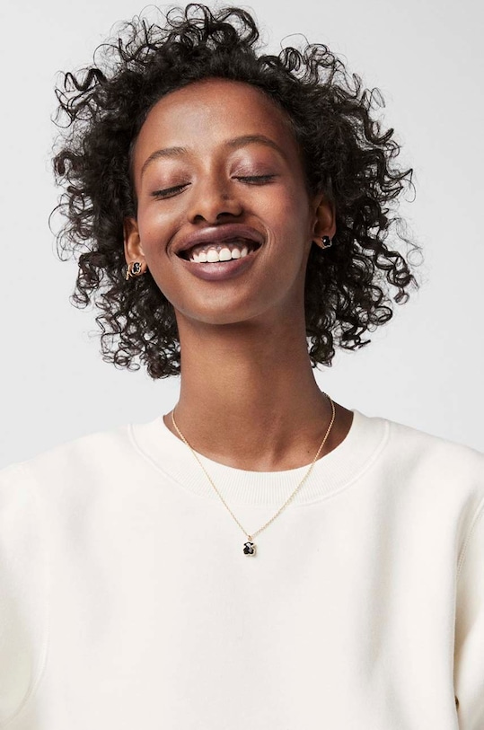 Tous kolczyki ze srebra pokrytego złotem Color 1000148200 złoty