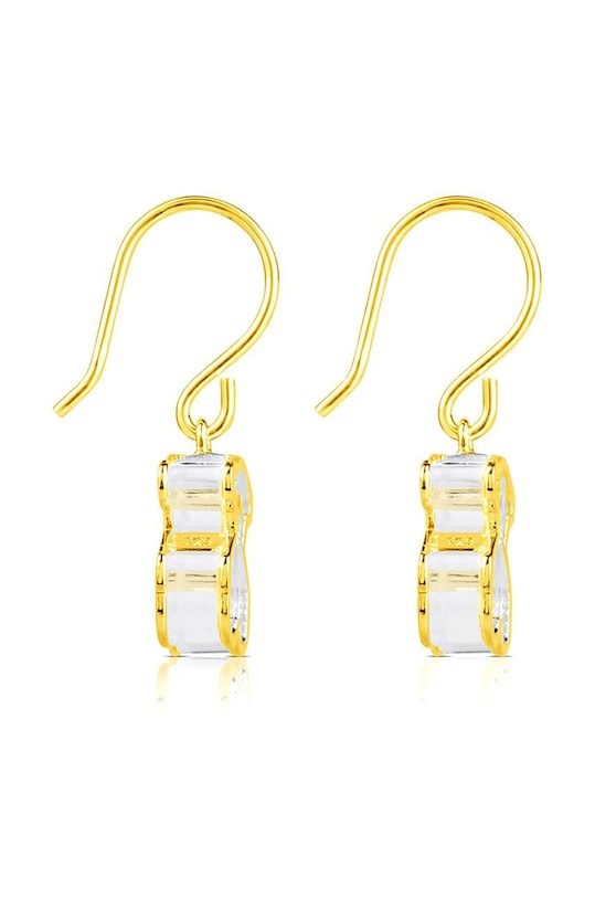 Tous kolczyki ze srebra pokrytego złotem Galaxy 1000114900 złoty AA00