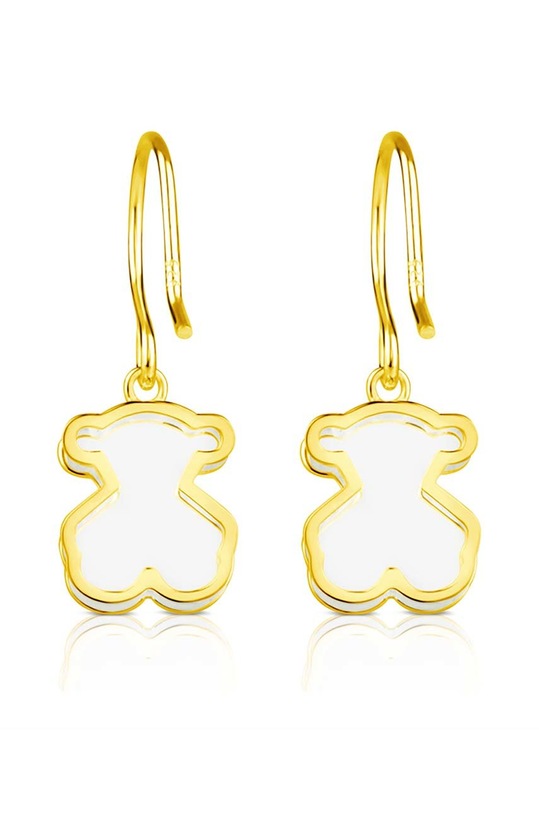 Akcesoria Tous kolczyki ze srebra pokrytego złotem Galaxy 1000114900 złoty