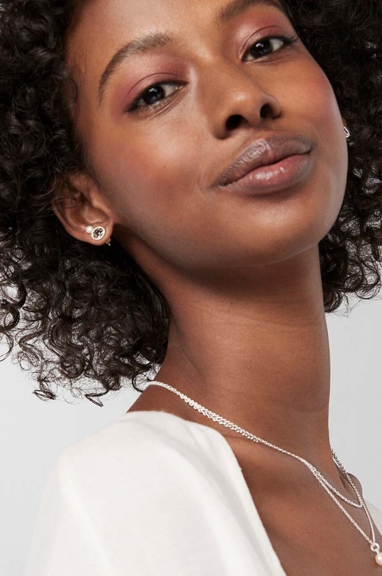 Tous kolczyki srebrne Camee 1000068300 srebrny