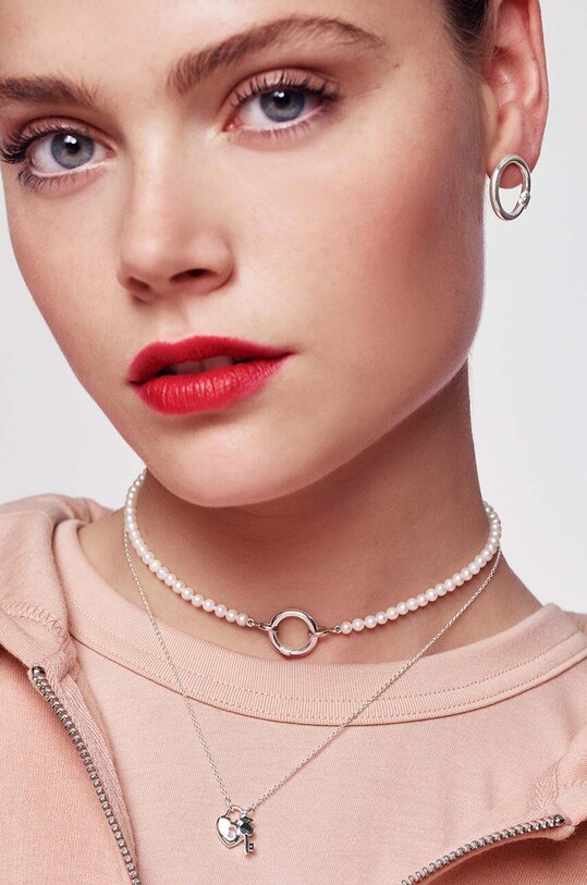 Strieborné náušnice Tous Hold 1000075400 strieborná