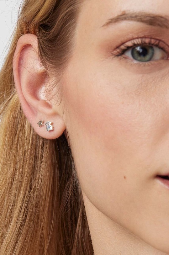 Tous kolczyki srebrne Puppies 1000144900 srebrny