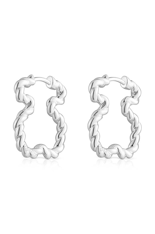 Akcesoria Tous kolczyki srebrne Twisted 1003680300 srebrny