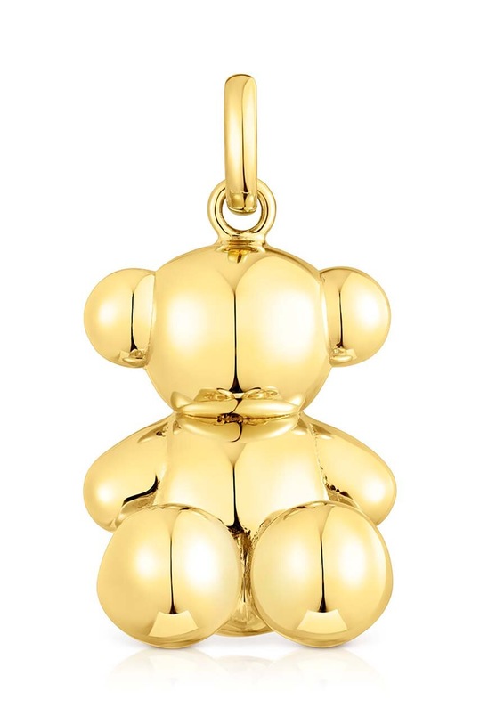 Tous zawieszka ze srebra Bold Bear złoty 1003827800
