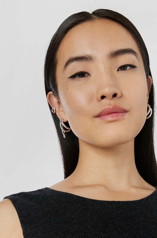 Tous cercei de argint 1003840000 argintiu