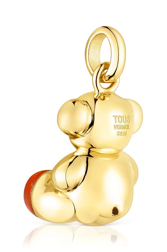 Аксессуары Серебряный кулон Tous Bold Bear 1003847200 золотой