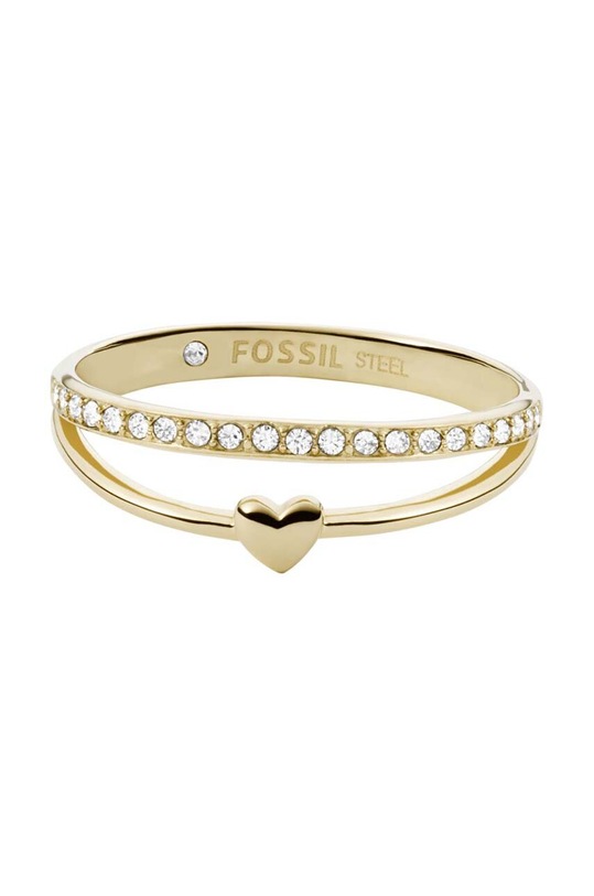 Fossil pierścionek złoty JF03750710