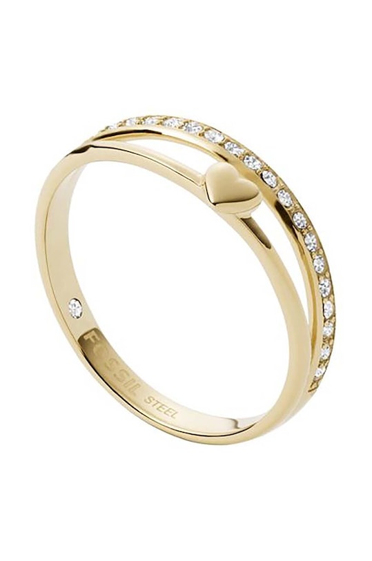 Fossil pierścionek JF03750710 złoty AA00