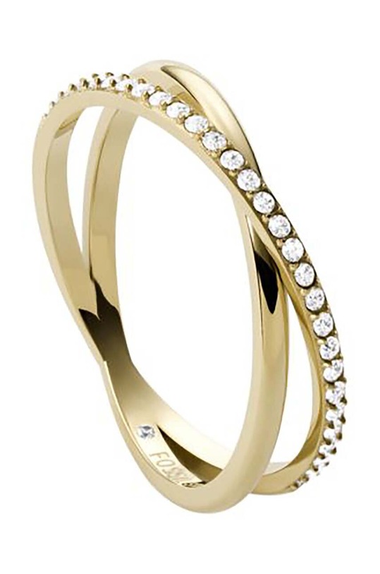 Δαχτυλίδι Fossil JF03752710 χρυσαφί AA00
