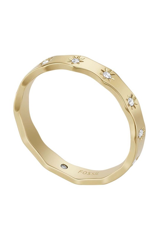 Δαχτυλίδι Fossil JF04383710 χρυσαφί