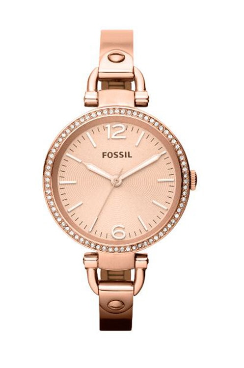 Fossil - Hodinky ES3226 zlatá ES3226