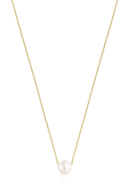 Tous naszyjnik ze srebra pokrytego złotem Gloss pozłacane złoty 1003432900