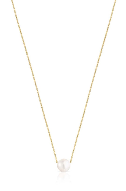 Tous naszyjnik ze srebra pokrytego złotem Gloss pozłacane złoty 1003432900