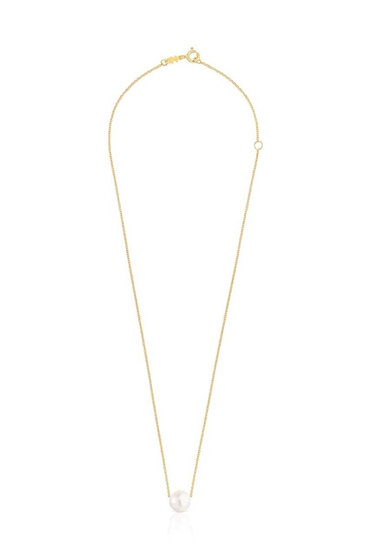 Tous naszyjnik ze srebra pokrytego złotem Gloss 1003432900 złoty AA00