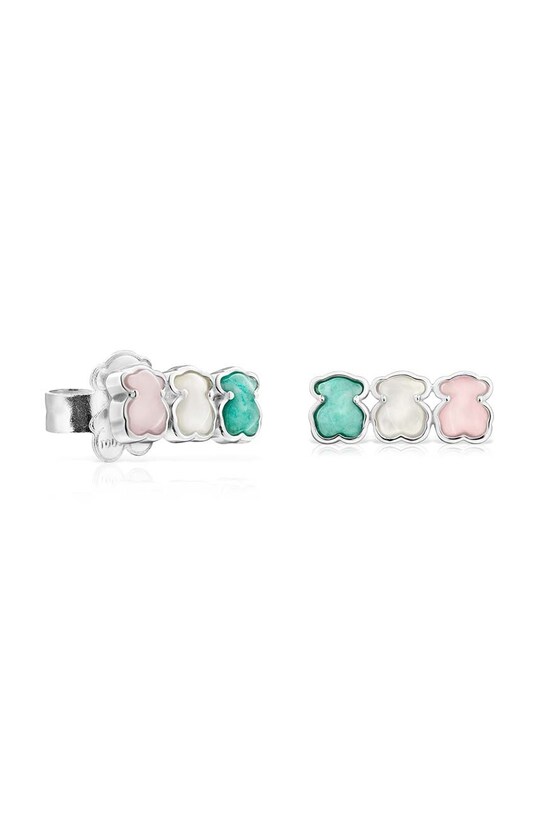 Stříbrné náušnice Tous Mini Color stříbro stříbrná 1002076300