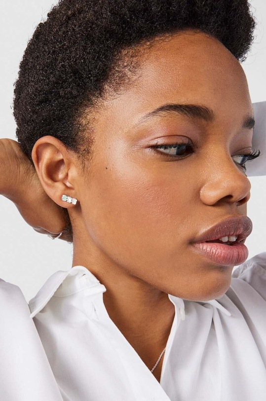 Tous kolczyki srebrne Mini Color 1002076300 srebrny