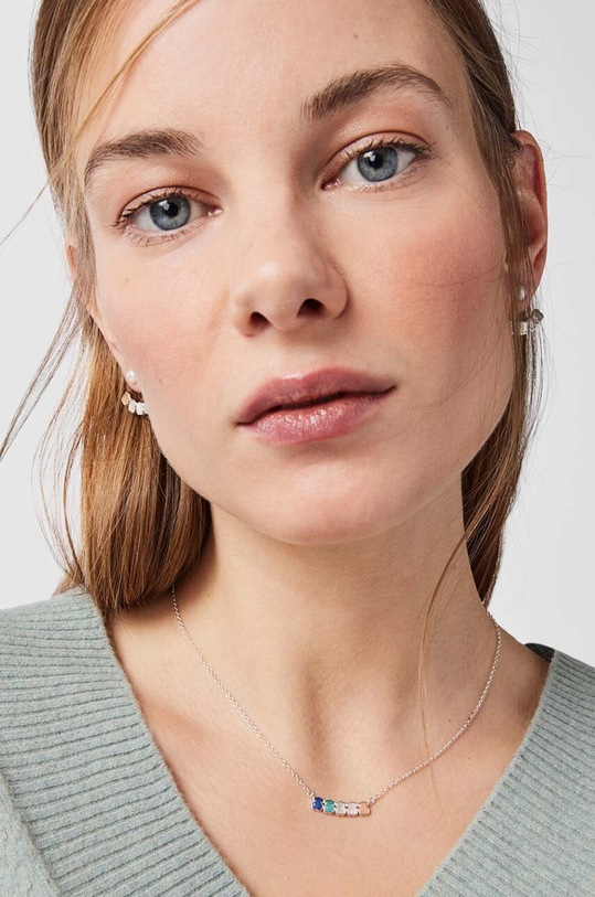 Tous naszyjnik srebrny Mini Color 1002076000 srebrny