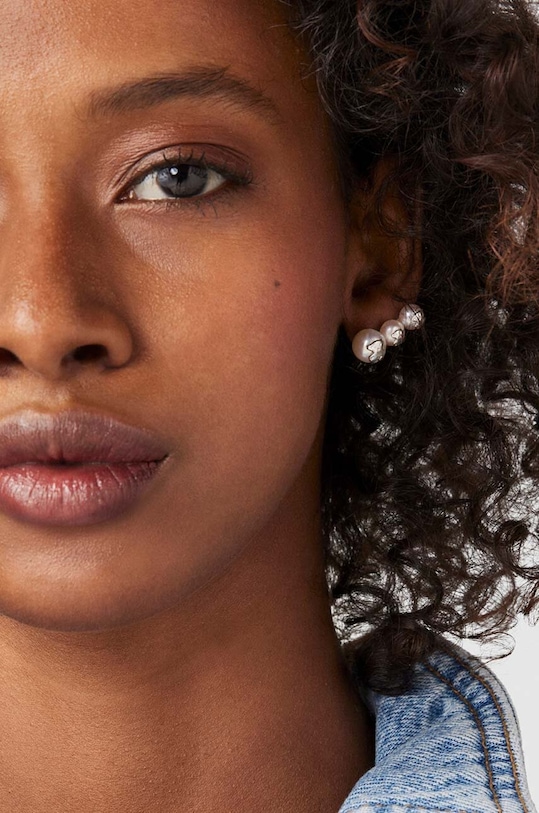 Tous kolczyki Icon Pearl srebrny 1003333100