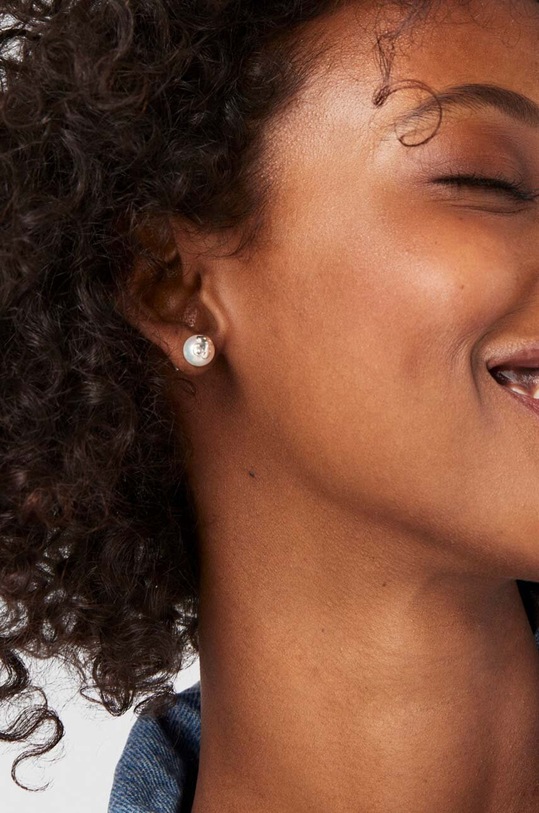 Tous kolczyki Icon Pearl 1003333100 srebrny