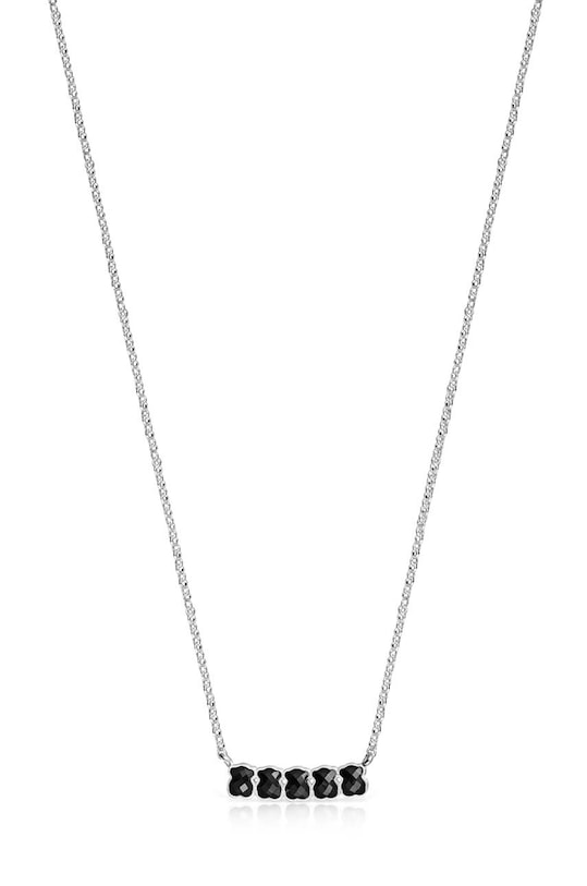 Tous naszyjnik srebrny Mini Onix srebro srebrny 1001938100