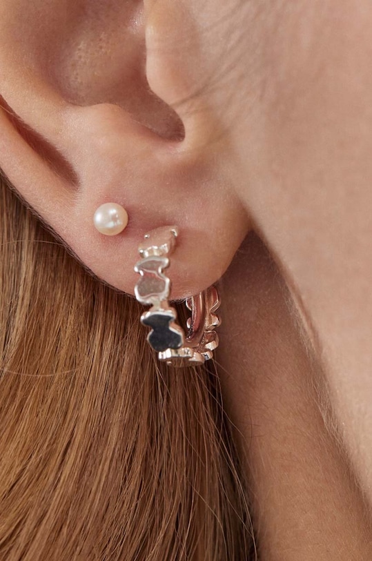 Náušnice Tous Straight stříbrná 1003488100