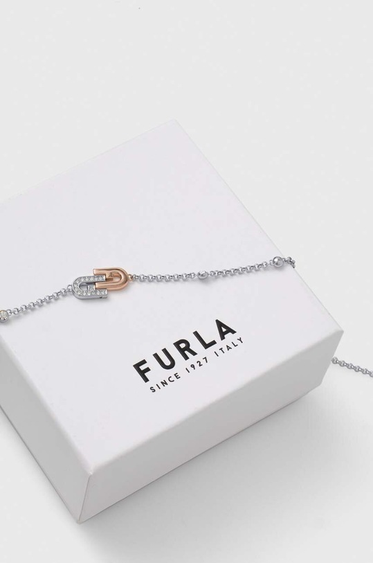 Accesorii Furla colier FJ0129NTU argintiu
