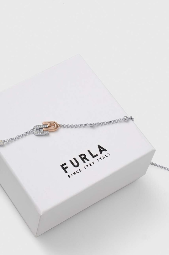 Doplňky Náhrdelník Furla FJ0129NTU stříbrná