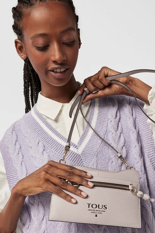 Puzdro na karty Tous Pop 2001585529 fialová