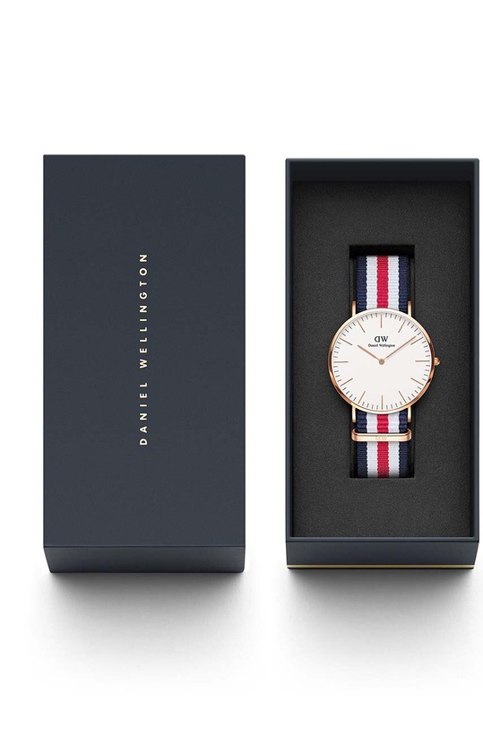 Akcesoria Daniel Wellington zegarek Classic 40 Canterbury RG DW00100002 multicolor