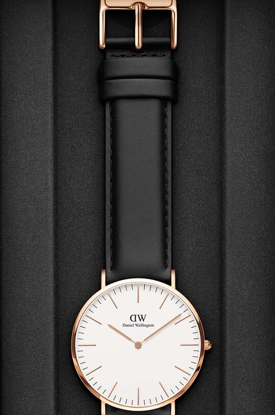 Daniel Wellington ceas Classic 40 Sheffield RG DW00100007 negru AA00