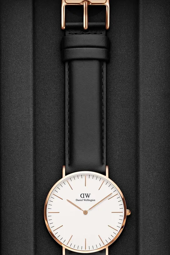 Daniel Wellington ceas Classic 40 Sheffield RG DW00100007 negru AA00